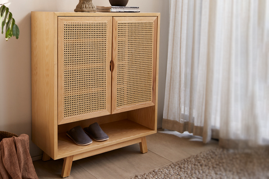 Contemporary Wooden Shoe Cabinet Designs