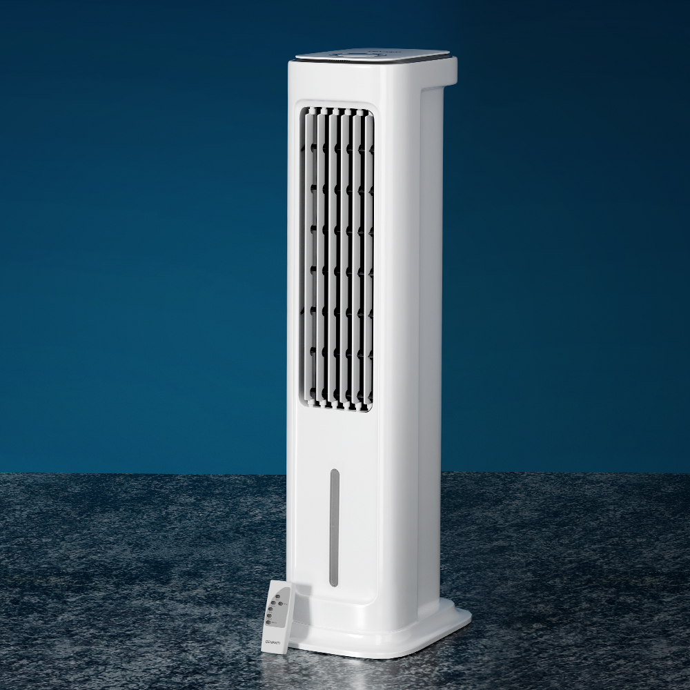 Portable Evaporative Air Cooler Tower Fan Humidifier 6L