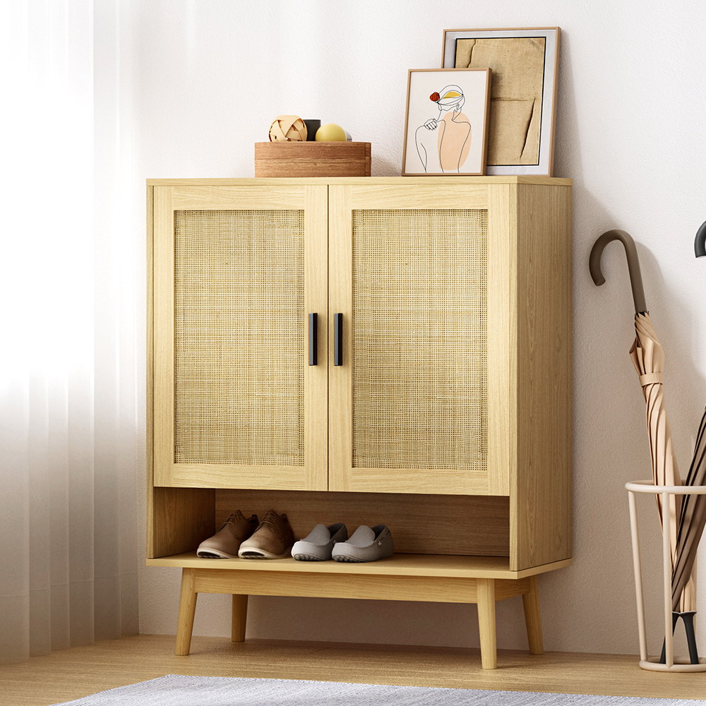 Dani Rattan Shoe Cabinet 5-tier 20 Pairs