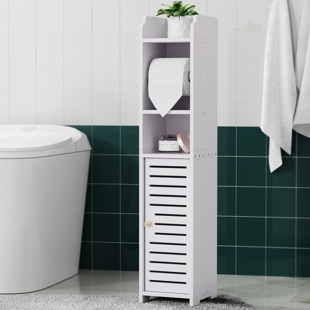 Slim 3 Tier Bathroom Storage Cabinet